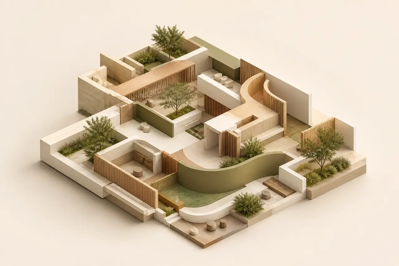 Prestige Poojanahalli Configuration-neutral spatial study floor plan image